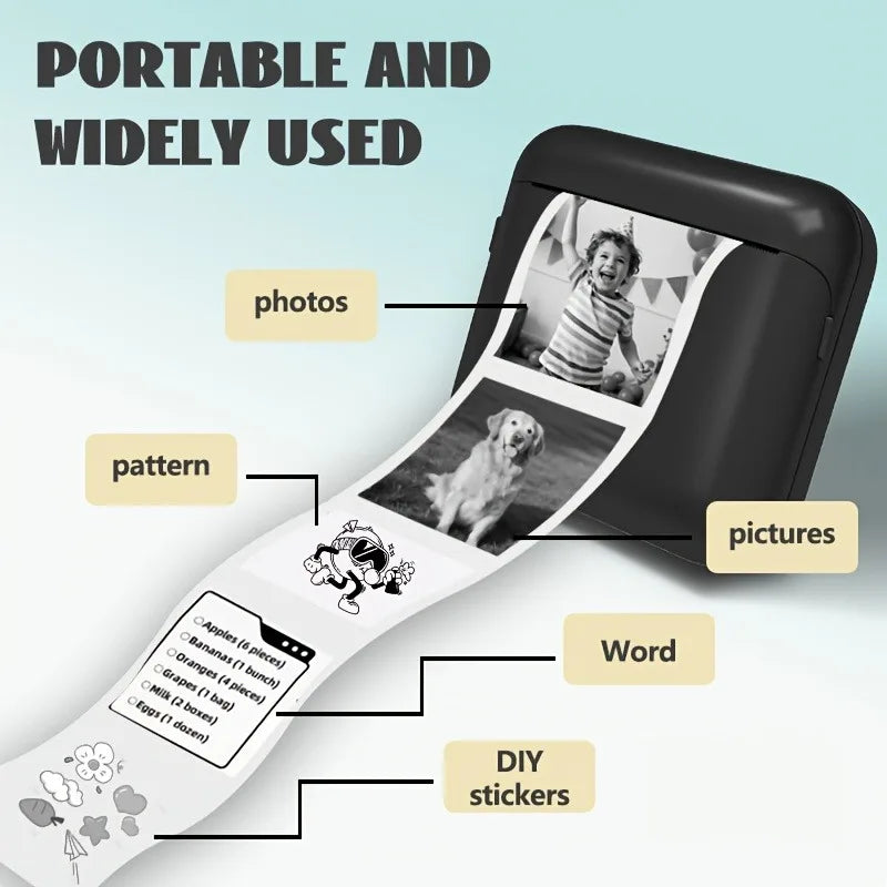 Portable mini thermal printer – photo 4 of 11