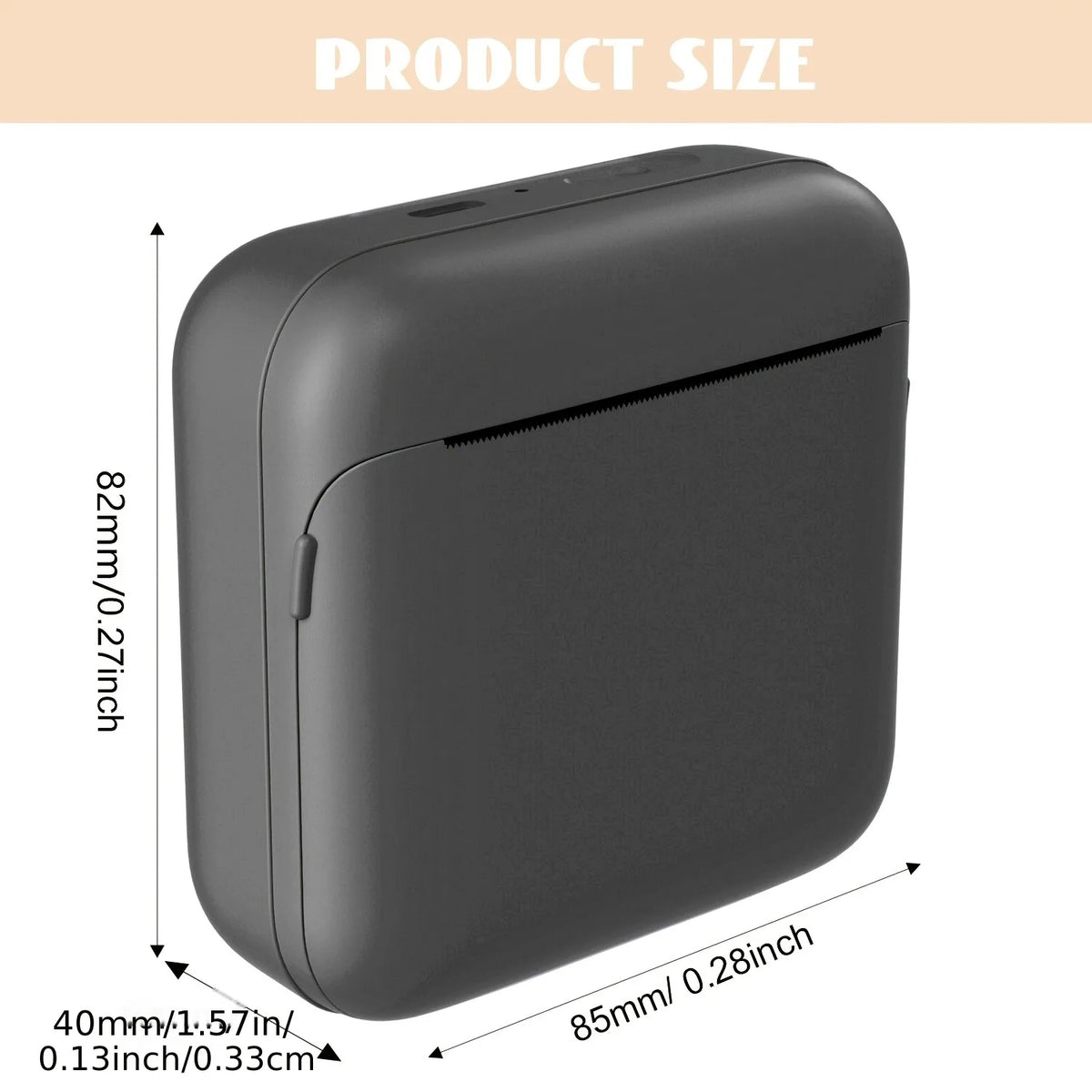 Portable mini thermal printer – photo 3 of 11