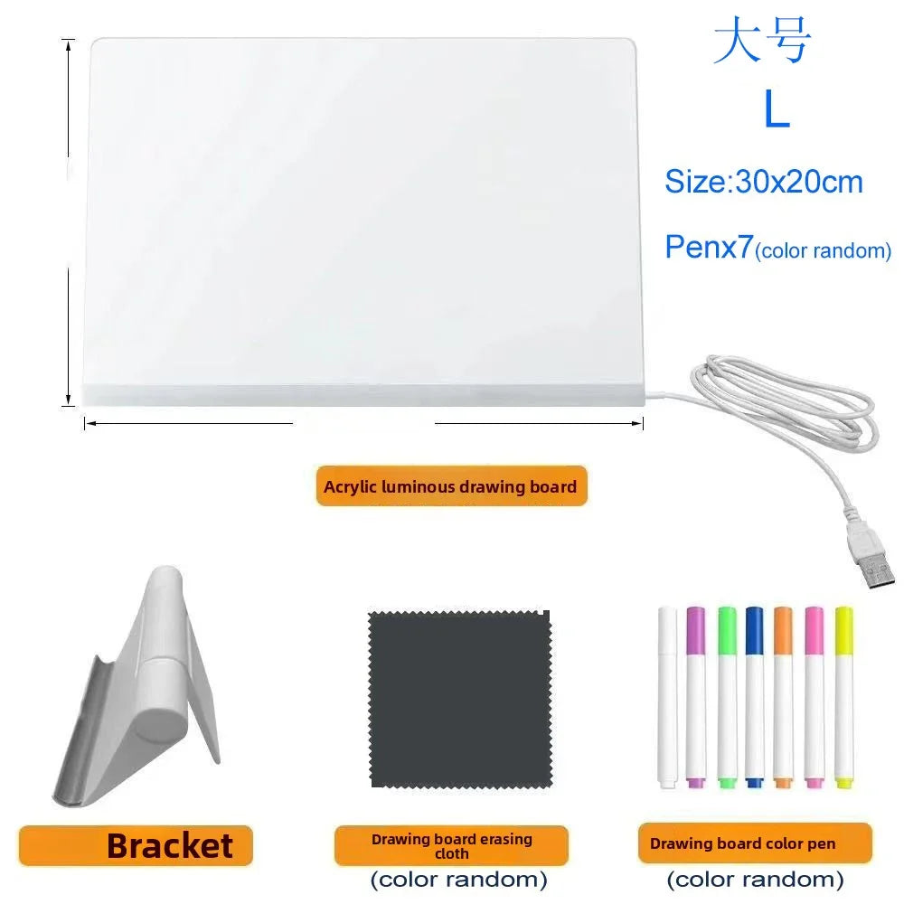 Light-up LED note board – photo 9 of 9