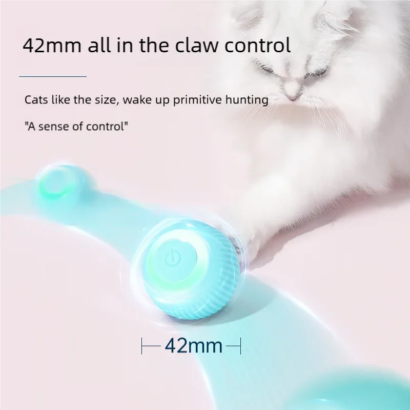 Interactive automatic rolling cat ball – photo 6 of 9
