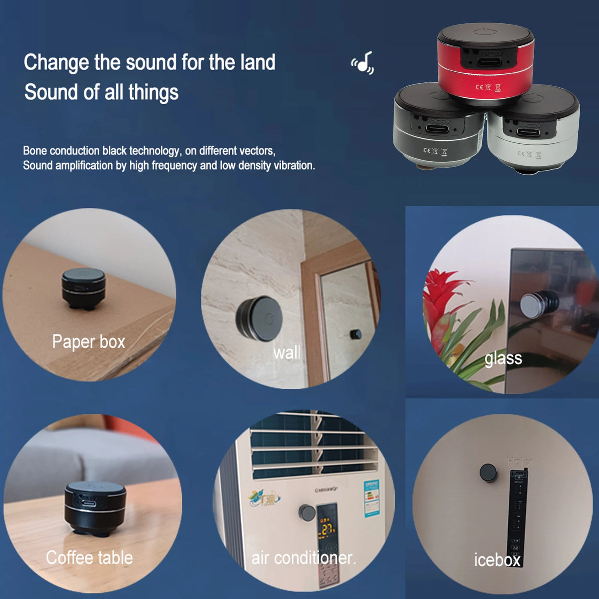 Portable Conduction Speaker – photo 5 of 9