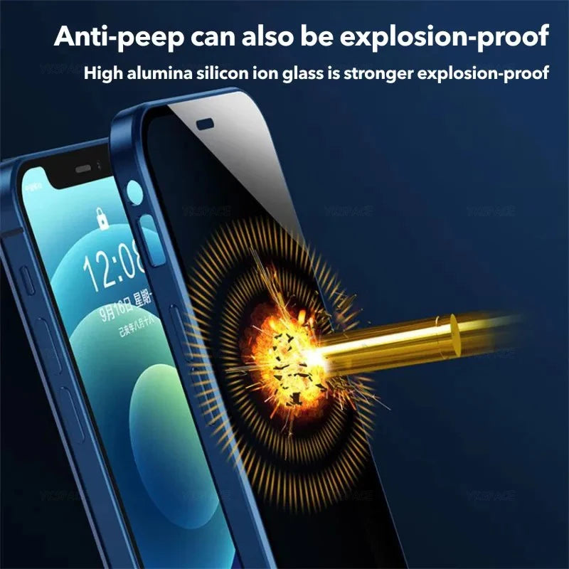 iPhone privacy case with tempered glass – photo 4 of 15