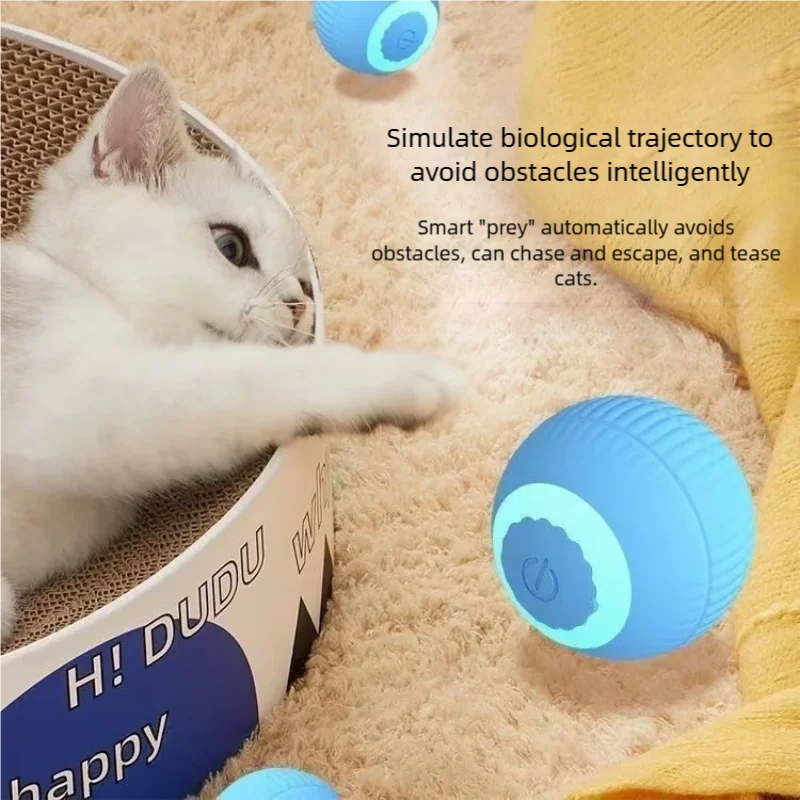 Interactive automatic rolling cat ball – photo 2 of 9