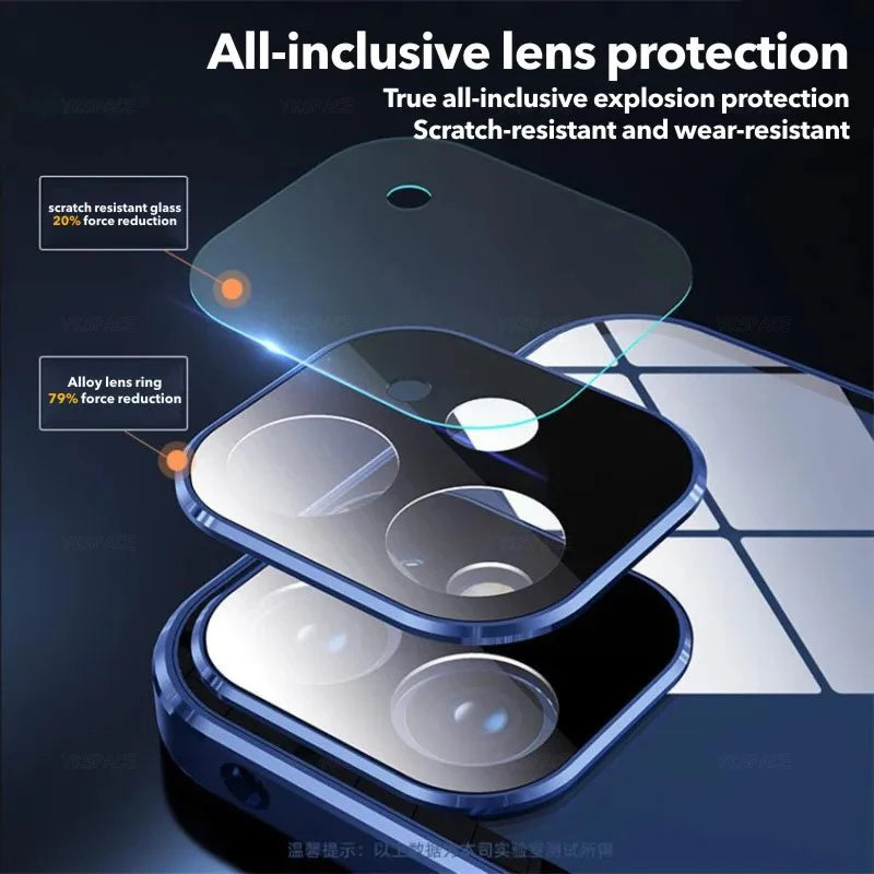 iPhone privacy case with tempered glass – photo 7 of 15