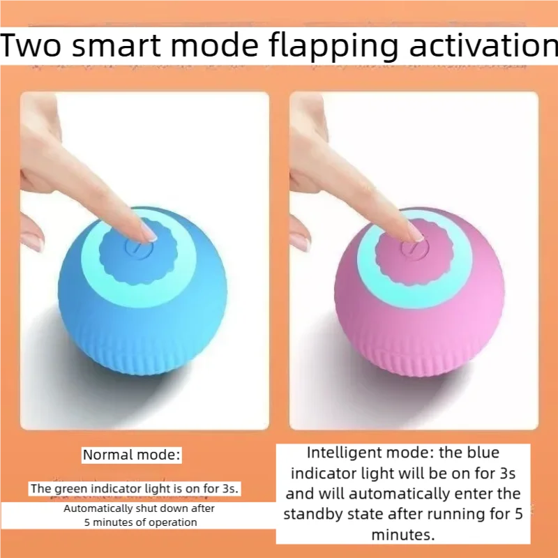 Interactive automatic rolling cat ball – photo 5 of 9